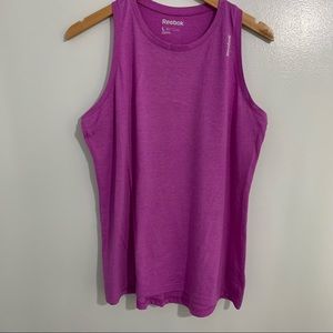 Purple Reebok Tank SZ Large